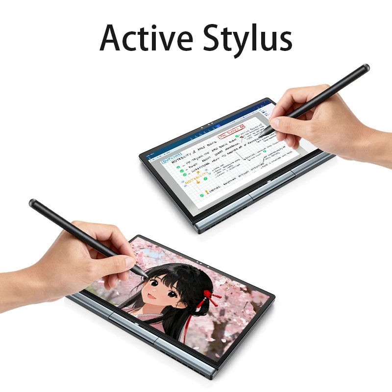 10.1" P10 mini Touch Screen PC Intel  N150 1920*1200 WiFi6 Face Unlock Active Stylus 2 in 1 Laptop Windows 10/11 8/16/32 GB
