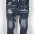 6057 Four Seasons New Men's Wear Washed Ripped Patch | SAMAG