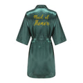 Wedding Bride Bridesmaid Robes Dressing Gown Sexy Women | SAMAG