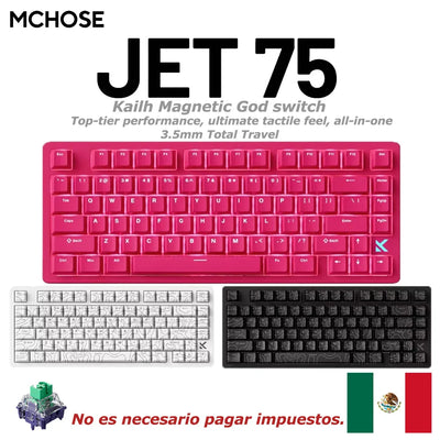 MCHOSE JET75 Magnetic Switch Gaming Keyboard Hall Effect | SAMAG
