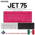 MCHOSE JET75  Magnetic Switch Gaming Keyboard Hall Effect Hot-Swappable Customized RGB Snap Tap 0.1ms Latency 8kHz Polling Rate