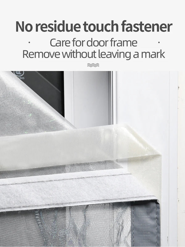 Sunflower mosquito proof door curtain, magnetic screen door, summer screen window, household mosquito net, high-end partition, s