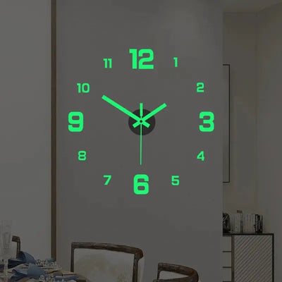 EW Creative Simple Luminous Digital Clock European Style | SAMAG
