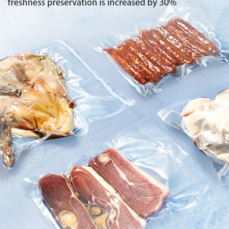 220V Electric Vacuum Sealer Packaging Machine with Free 15pcs Vacuum Bags Machine Household Black Food Vacuum Sealer