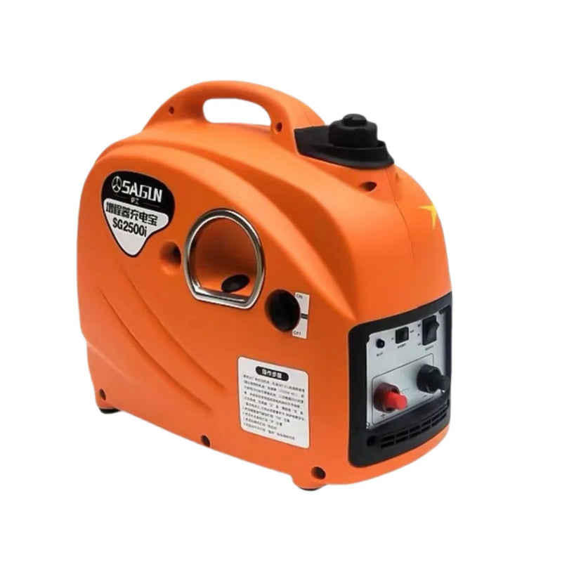 48/60/72/96V Smart(Autostart/Stop)Small Gas DC Battery Charger Inverter Generator 2KW for Two-wheel/three-wheel Electric Vehicle