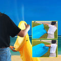 Inflatable Sofa Beach Air Sofa Folding Camping Inflatable Sofa Bed Sleeping Bag Single