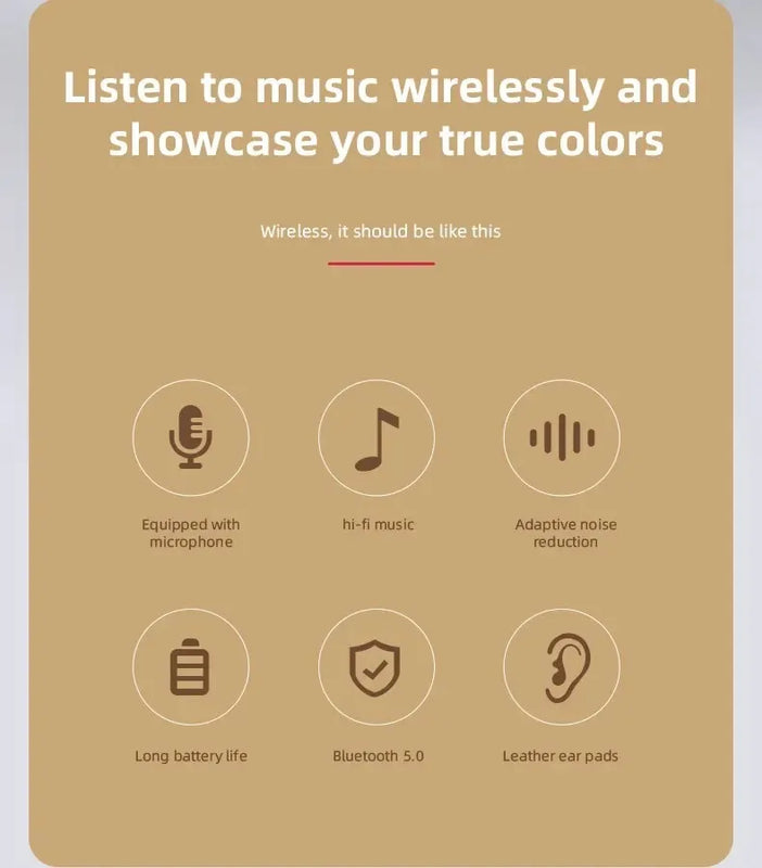 Handsfree Wireless Headphones Noise Canceling Headphone Earphone P47 headset Bluetooth Head Phone for iPhone Huawei Samsung S22