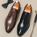 Men's Dress Shoes Party Formal Oxford Leather Shoes Men Classic Casual Business Leather Shoes Man Wedding Social Leather Shoes