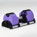 Heavy Duty Commercial Adjustable Electroplated Dumbbell | SAMAG
