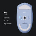 MCHOSE G3 V2 Wireless Gaming Mouse PAW 3395 Sensor Tri-mode 800mAh All-Around Grip Omron Mechanical Switches TTC Silver Wheel