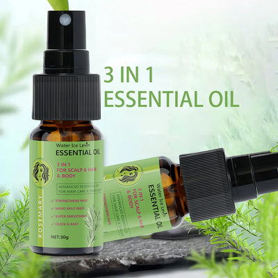 Rosemary 3-in-1 Essential Oil for Hair & Scalp | SAMAG