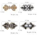 1 Pair Vintage Sweater Swirl Clip Cape Cloak Clips for Dress Retro Cardigan Clip Shawl Clasp Shirt Button Clip for Girl Women