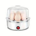 Dual-Layer Microwave Egg Cooker, BPA-Free Rapid Egg Boiler with Anti-Splatter Lid, Versatile Poacher for Fast & Healthy Eggs