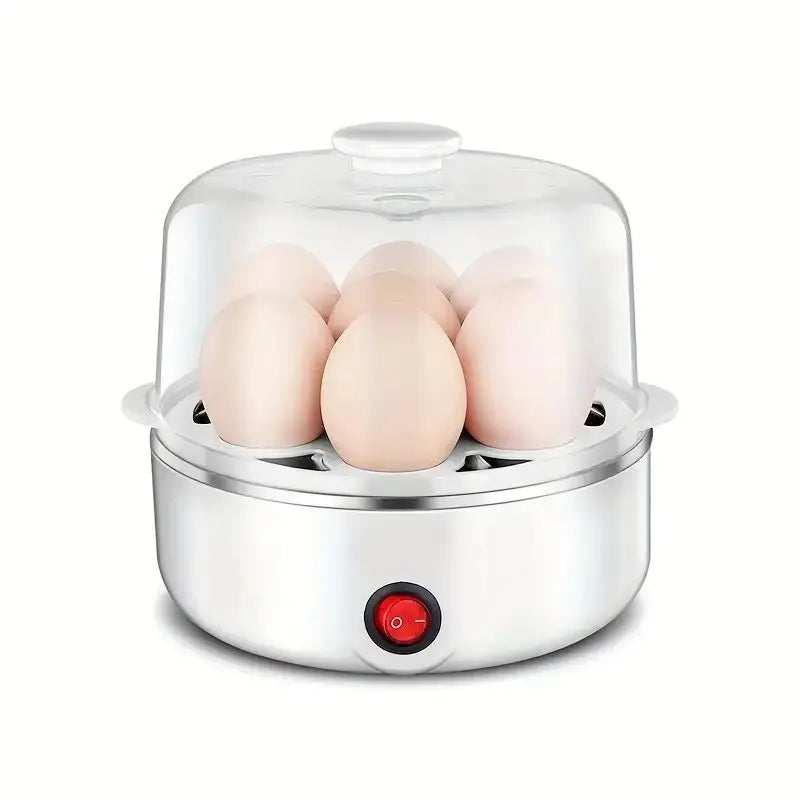Dual-Layer Microwave Egg Cooker, BPA-Free Rapid Egg Boiler with Anti-Splatter Lid, Versatile Poacher for Fast & Healthy Eggs