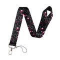 Heart Lanyard Simple Style Neck Strap for Key ID Card Cell Phone Straps Badge Holder DIY Hanging Rope Neckband Accessories