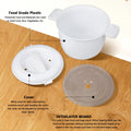 Microwave Rice Cooker Household Micro-Wave Oven Microwaveable Steamer Plastic Pasta Pot Microwaveable Rice Cooker
