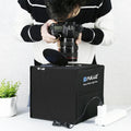 PULUZ 25cm Folding Portable High 97 CRI Ring LED Light Photo Lighting Studio Shooting Tent Box with 12 Colors Backdrops