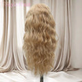 UStyleHair Blonde Wig Long Loose Curly Wigs for Women Synthetic Lace Front Wig Natural Hairline Daily Cosplay Glonden Lace Wig