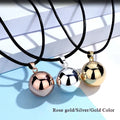 Eudora Harmony Ball Pendant Necklace Pregnancy Chime Ball Mexcian Bola Pendants Wishing Balls Fine Jewelry for Women Best Gift