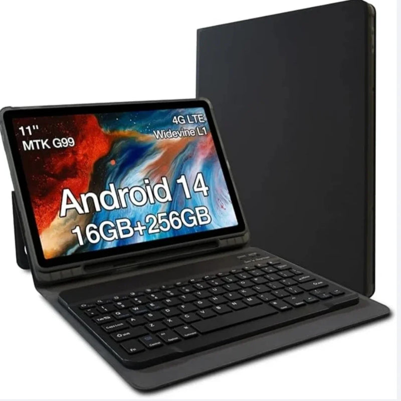 AGM Pad P2 Tablet 11" Fhd Display 480Nit Brightness, 8Gb+256Gb Mtk G99, 50Mp Camera, 7850Mah Battery, Widevine L1