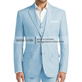 Summer Linen Suit Men Casual Party Classic Blazer Pants 3 Pieces Holiday Travel Tailor-made Breathable Cool Male Outfits