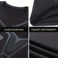 New men training sets, 2 sets elastic warm clothes, the gym running daily wearing, flexible and comfortable