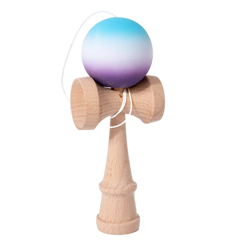 Kendama Toy Ball Graffiti Painted Outdoor Fitness Balls Train Eye-hand Agility CoordinationChildren Adults Outdoor Sports Ball