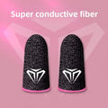Gaming finger covers, gaming finger covers, touch screens, breathable and sweatproof mobile game finger covers.