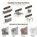 Proofing Corner Guards - Clear Safety Edge Guards with Non-Toxic, Non-Toxic & Easy-Install Adhesive/ Screw-Mount Options