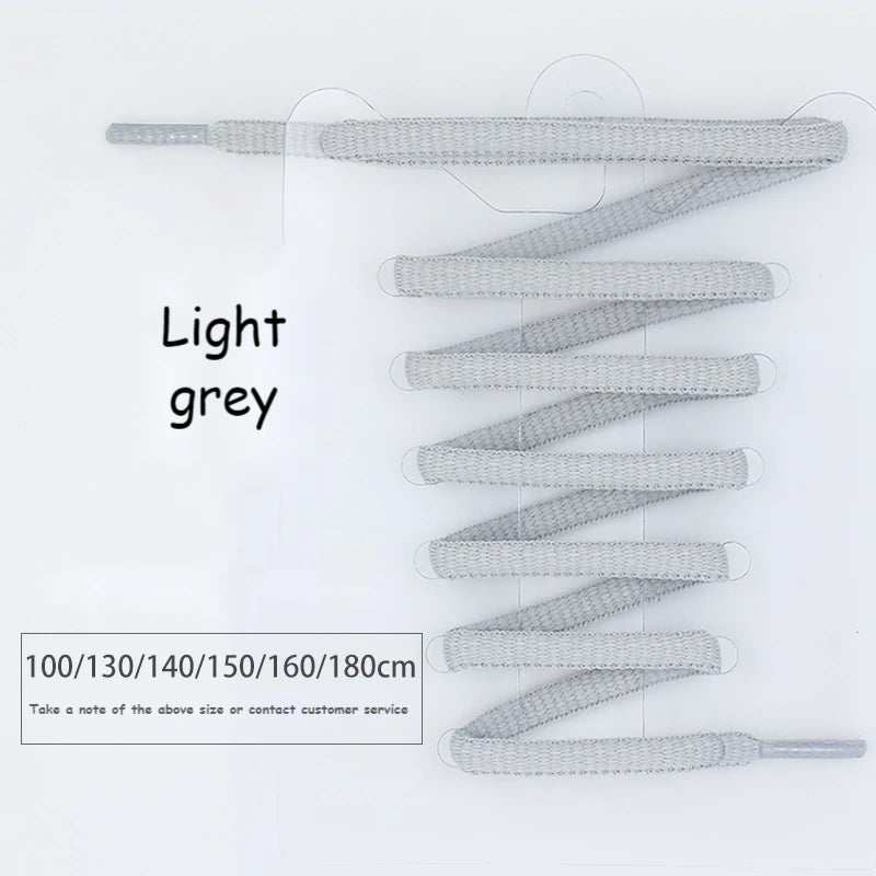 Oval Shoe Laces 24 Color Half Round Athletic Shoelaces for Sport/Running Shoes Shoelace 100/120/140/160/180cm Shoe Strings 1Pair