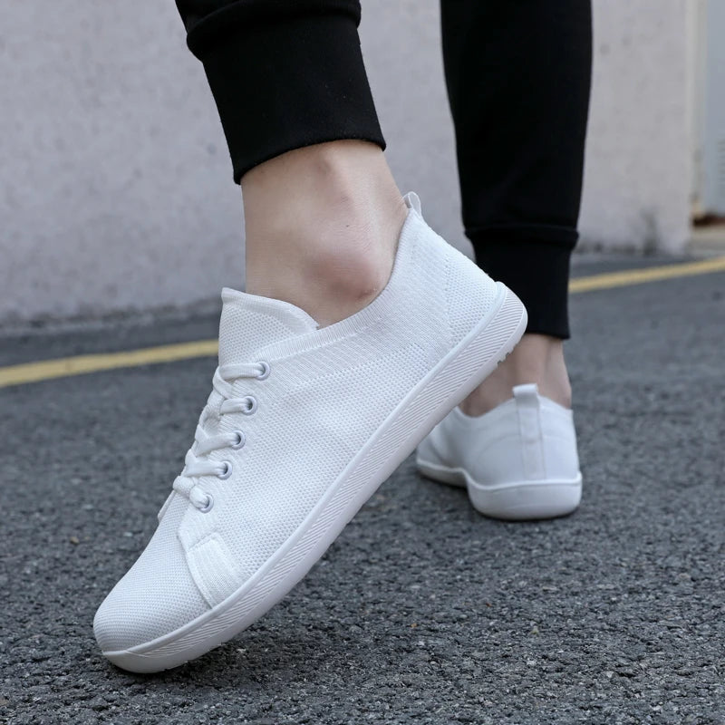 2026 New Outdoor Versatile Barefoot Breathable Fly-Knit Sports Shoes Running Shoes Cycling Fitness Wide-Toe Shoes Men's and Women's Hiking and Mountaineering Shoes