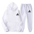 Popular autumn and winter hooded sweatshirt+jogging pants set suitable for both men and women in sports and - View 7 | SAMAG