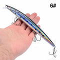 16 Colors 18cm 24g Minnow Fishing Lure Laser Crankbait | SAMAG