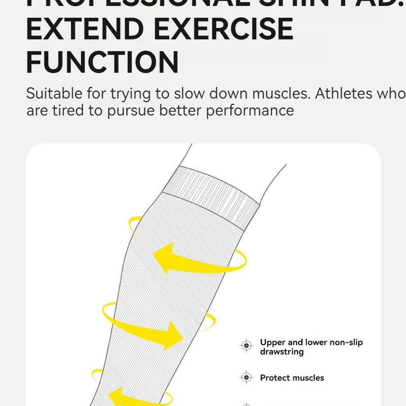 Loogdeel Professional High-quality Soccer Socks Breathable Calf Compression Sleeve For Men Children Running Football Basketball