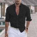 Summer Trend Men's Long-Sleeved Shirt - Casual Breathable | SAMAG