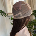 Silky Straight 5×5 Silk Top Full Lace Human Hair Wig Brazilian Remy Human Hair Silk Base Full Lace Wig With Baby Hair