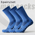New solid color men's women's sports breathable socks mid | SAMAG