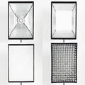 AMBITFUL 60x90cm 22x90cm 30x120cm 35x160cm 95cm Rectangular Octagonal Honeycomb Grid Softbox for Bowens Studio Flash Softbox