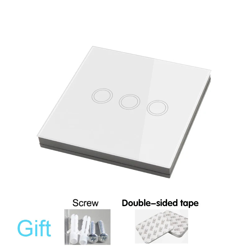 Mini WIFI Smart Light Switch Tuya Smart Life APP Wall Panels Touch Switch 433Mhz DIY Relay Module Timer Voice Google Home Alexa