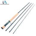 Maximumcatch 3-8WT Fly Fishing Rod And Reel Combo Set 8'6''/9' Medium-fast Fly Rod Pre-spooled Fly Reel & Line &Triangle Tube