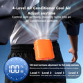 Lenovo Waist Fan Portable Air Conditioner Personal Cooling Clip on Fan for Outdoor Sports Travel Office Workers Summer Gift