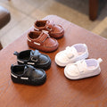 VALEN SINA New Baby Shoes White Christening Baptismal Moccasins Infant Boys Girls Slip-On Peas Shoes Walking Shoes