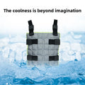Cooling Vest Ice Pack Adjustable Weight Heat Relief Outdoor Sports Running High Temp Work Lightweight Comfort Portable Practical