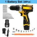 Lithium Electric Drill 26Pcs /31Pcs Screwdriver Hand Tool Set Multifunctional - View 8 | SAMAG