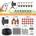 30-10m Garden Dual-band WiFi Timer Irrigation Set Supports Intelligent Voice Function APP Control Lawn Automatic Watering System