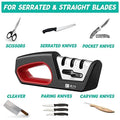Four in One Kitchen Sharpener Restores Serrated Blade - View 8 | SAMAG