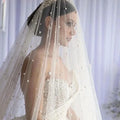 Dubai Luxury Pearls Beading Sweetheart Ball Gown Wedding - View 2 | SAMAG