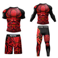 Cody Lundin Durability MMA BJJ Rash Guard Tight Exercise Jogging T - Shirts+Pants 3D Print Compression - View 29 | SAMAG