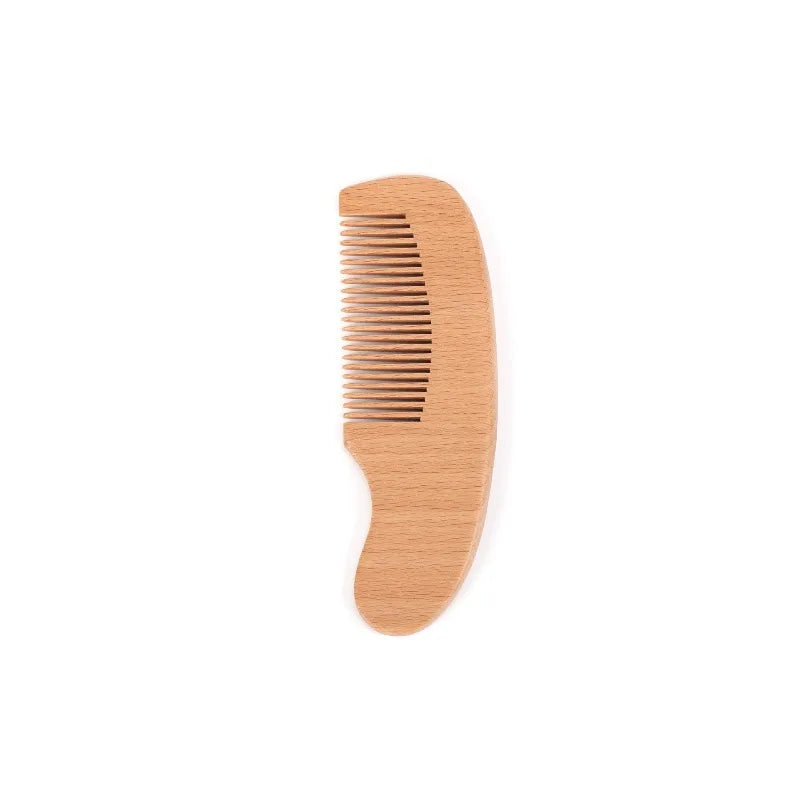 1/2/ Newborn Wool Baby Wooden Brush Comb Hair Infant Head - View 8 | SAMAG