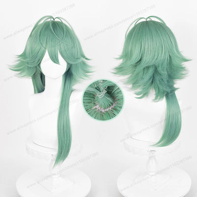 Heartsteel Ezreal Cosplay Wig Game 60cm Long Green Men | SAMAG